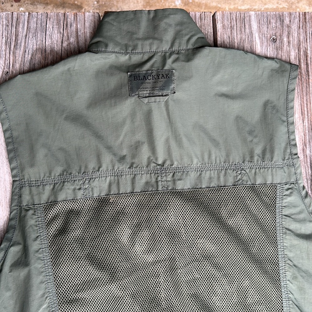 Vest stylish functional multi purpose utility pockets velcro mesh high quality - Picture 13 of 14